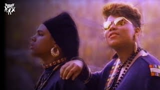 Queen Latifah  Ladies First feat Monie Love Music Video [upl. by Corabella]