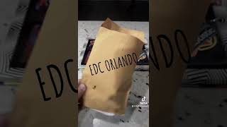 EDC Las Vegas vs EDC Orlando VIP Ticket Unboxing [upl. by Schear]