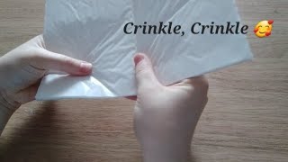 Just a crinkle fest ASMR no talking [upl. by Nwahsat]