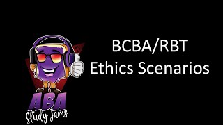 Ethics Supervisee gives professional RBT feedback [upl. by Rukna132]