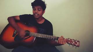 Asurin Mideela Guitar Cover  Priya sooriyasena [upl. by Aryahay209]