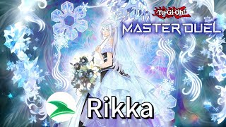 Master duel  Rikka deck  Plant deck tribute monsters on the field 2024 [upl. by Aihgn]