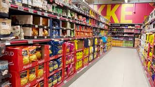 Inside Extra Supermarket in Leknes Lofoten Norway [upl. by Immas]