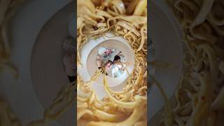 The art of slurping noodles🍜 insta360 insta360 asmr [upl. by Mian]