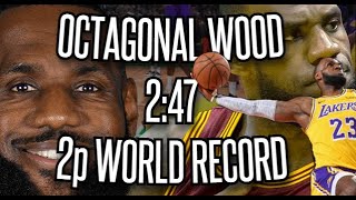 Octagonal Wood 2p World Record 2m47s [upl. by Reteid]