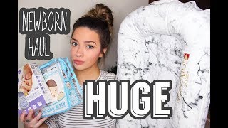 HUGE Baby Haul  Newborn Must Haves Baby Shower Gifts amp More [upl. by Va162]