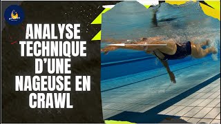 NATATION  ANALYSE COMPLETE EN CRAWL [upl. by Hibben]