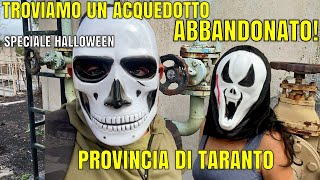 Halloween da brividi in un vecchio acquedotto abbandonato vicino Taranto [upl. by Bunny609]