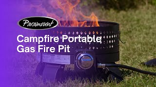 Paramount Portable Campfire Fire Pit [upl. by Oyek199]