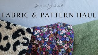 Buying ALL the cosy fabrics  Winter Fabric Haul [upl. by Salangia]