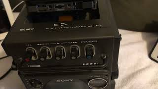 SONY FX310 TVRADIOCORDER From 1978 [upl. by Evante]