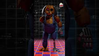 🐻🦊 El ANIMATRONICO ELIMINADO de la PELICULA de FNAF shorts  Five Nights at Freddys La Película [upl. by Idalina]