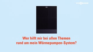 Wer hilft bei allen Themen rund ums WärmepumpenSystem  Viessmann [upl. by Kasper930]