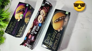 Dark Fantasy Coffee Fills vs Dukes Cream 4 Fun vs Choco Nut Fills  Biscuit 🍪Cookies 🍪 🍪 [upl. by Letnom]