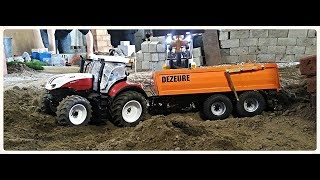 Steyr  Dezeure TD25 geladen door Hitachi Zaxis 145w [upl. by Ytissac130]