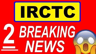 IRCTC 02 BREAKING NEWS ⚫ IRCTC SHARE TODAYS LATEST AGM NEWS ⚫ IRCTC STOCK TARGET ⚫ IRCTC SPLIT SMKC [upl. by Imer]