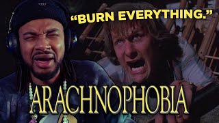 Filmmaker reacts to Arachnophobia 1990 for the FIRST TIME [upl. by Cherise707]