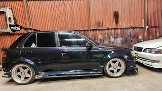 Toyota starlet ep 82 Modified in BD 💖 Furious Automobile Perfectionist 💖 [upl. by Enitselec993]