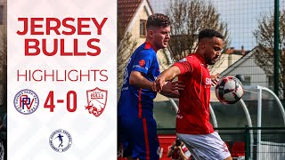 MATCH HIGHLIGHTS  Raynes Park Vale 4 Jersey Bulls 0 [upl. by Cai]