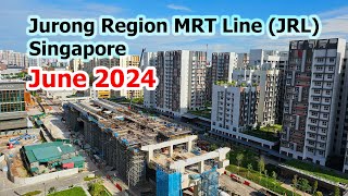 Jurong Region Line JRL MRT Singapore June 2024 [upl. by Noreg]