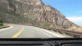 Driving Wyoming Hwy 14 Up The Bighorn Mountains Part 1 [upl. by Ahsekam906]