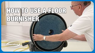 How to Use a Floor Burnisher A StepbyStep Guide [upl. by Neelia]