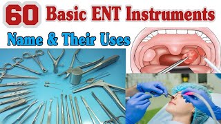 ENT Instruments Name And Their Uses  ENT instruments [upl. by Halstead29]