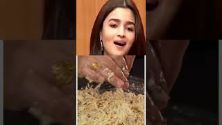 Alia Bhatt favorite food to eat aliabhatt [upl. by Bartolemo514]