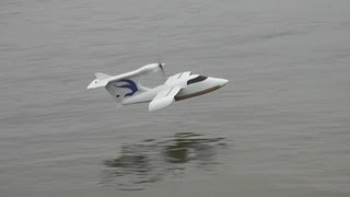 Seawind RC Float Plane  beautiful low passes [upl. by Naarah]