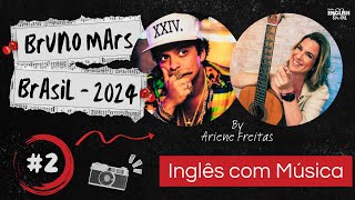 Show Bruno Mars Brasil 2024  Como Cantar as Músicas  Aula 2 [upl. by Novyat]