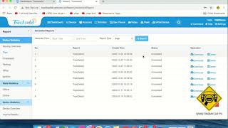 How to export trip reports in tracksolid platform trip reports using tracksolid [upl. by Theodore44]