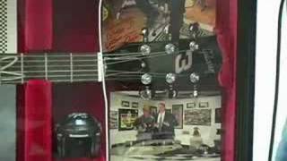 OneofaKind Dale Earnhardt Gibson Les Paul Electric Guitar [upl. by Yeldnarb]