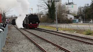 Dampfzug auf der Vicinalbahn Senden  Weißenhorn [upl. by Ecargyram44]