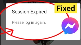 How to fix Messenger session expired Problem  Messenger Session Expired Please log in again [upl. by Retsevlys]