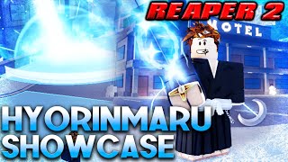 Hyorinmaru Shikai Showcase  REAPER 2 ROBLOX [upl. by Nirmak862]