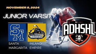 ADHSHL JV SM vs Inland Empire Nov 8 [upl. by Hartzke374]