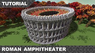 Minecraft Roman Amphitheater Tutorial amp Download part 1 [upl. by Eanod]