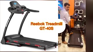 Review for Reebok Treadmill GT40S by Puneet Garg ufitindia [upl. by Drusi]