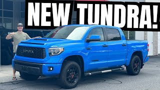 I Bought The Lowest Mileage TRD Pro Tundra In The Country Voodoo Blue [upl. by Lull926]