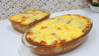 MACARRÃO DE FORNO DE CARNE MOIDA SIMPLES E PRÁTICO [upl. by Mcferren]