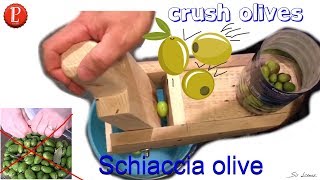 Crush olives project  schiaccia olive con progetto [upl. by Aseeral]