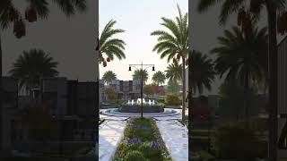 Grand City Mardan Exterior  Animation  VR realestate architecturalrendering dubai middleeast [upl. by Sirak]