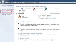 Cómo crear un puente de red en Windows 7 [upl. by Yrtnahc]
