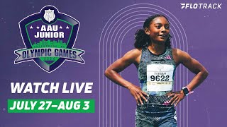 Live Stream AAU Junior Olympics 2024 Track And Field Coverage On Friday [upl. by Offen]