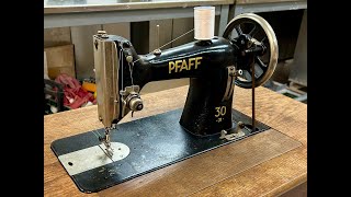 Threading the Pfaff 30 31 [upl. by Neyrb]