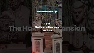 3 Haunted Mansion Tips 👻 disneyworld [upl. by Aeneg769]