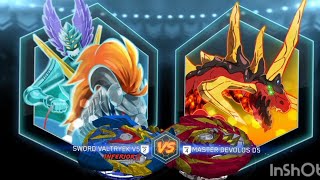 Valtryek VS Devolos parte 2 Beyblade burst rise [upl. by Elayne]