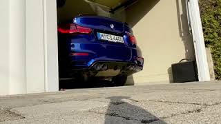 BMW M4 CS  COLD START  EXHAUST SOUND [upl. by Nylek]