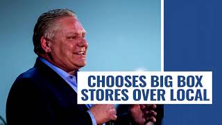 Ontario NDP ad attacks Doug Ford quotThis guyquot [upl. by Nairadal]