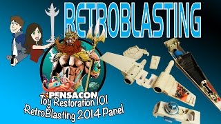 Pensacon 2014  Toy Restoration Panel RetroBlasting [upl. by Ocimad71]